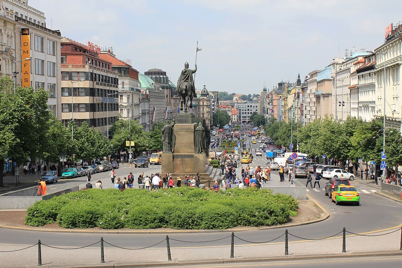 Wenceslas Meydanı, Prag