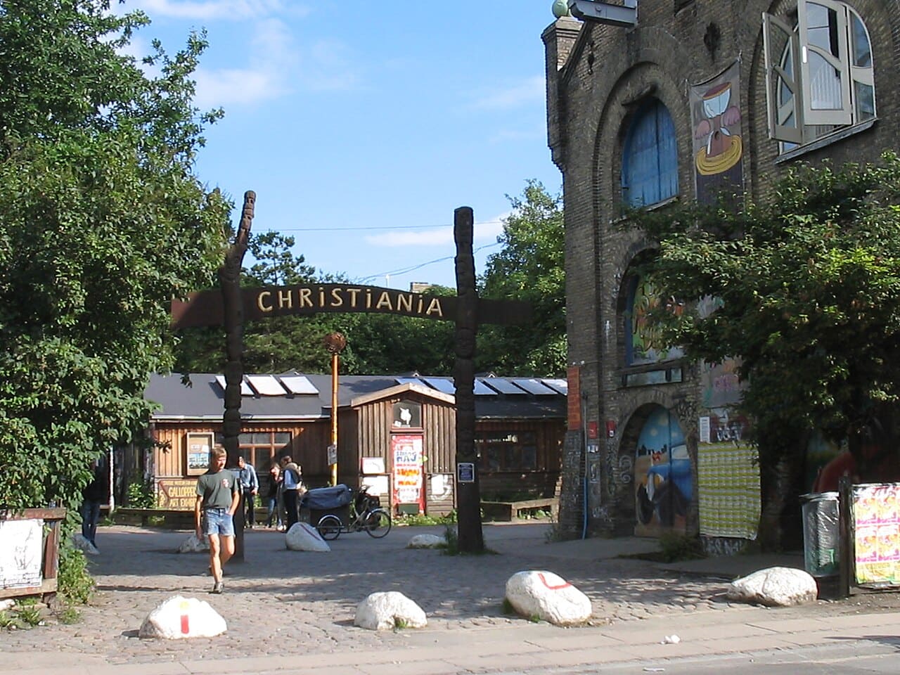 Christiania, Kopenhag
