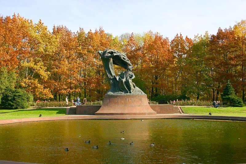 Łazienki Parkı, Varşova
